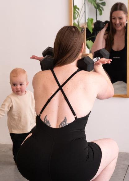 The Core Jumpsuit - Everyday Active - Classic Black